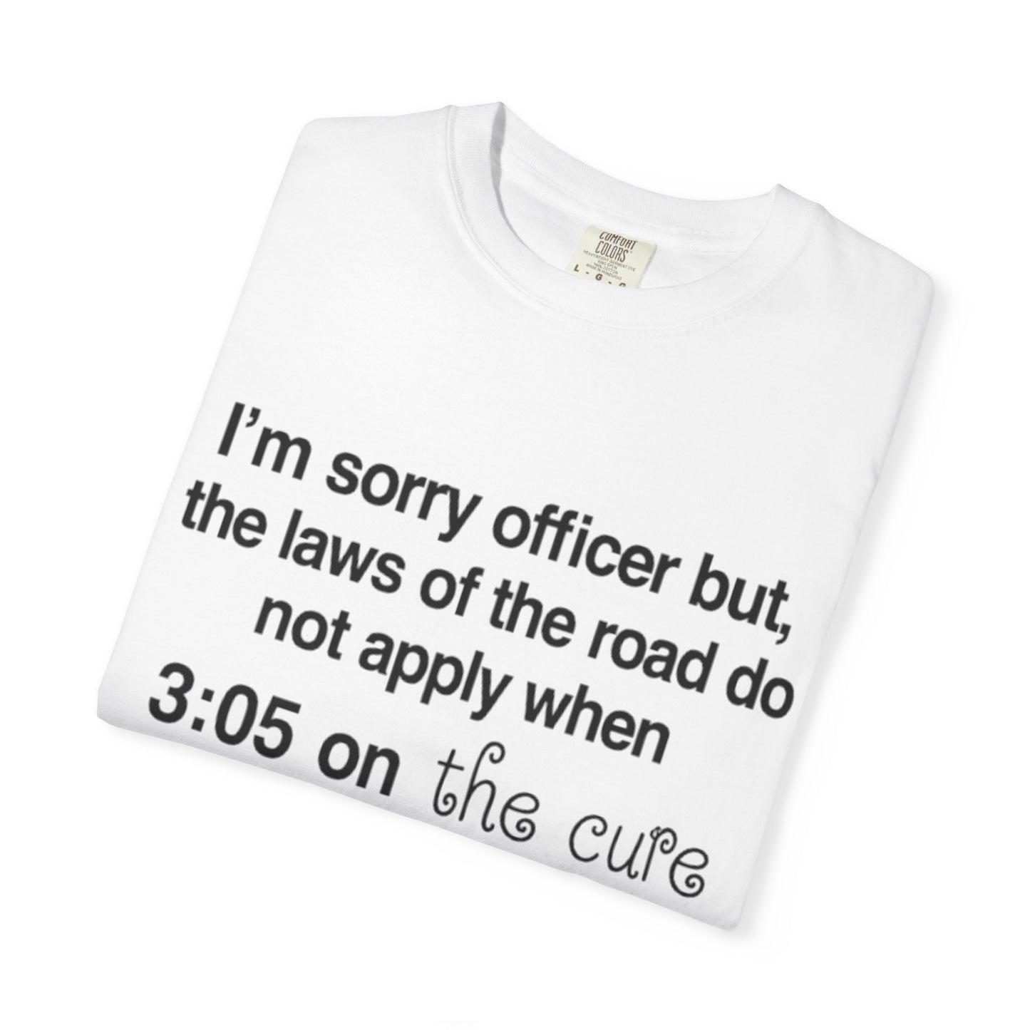 the cure road laws tee