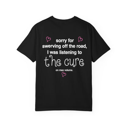 swerving off road "the cure" tee