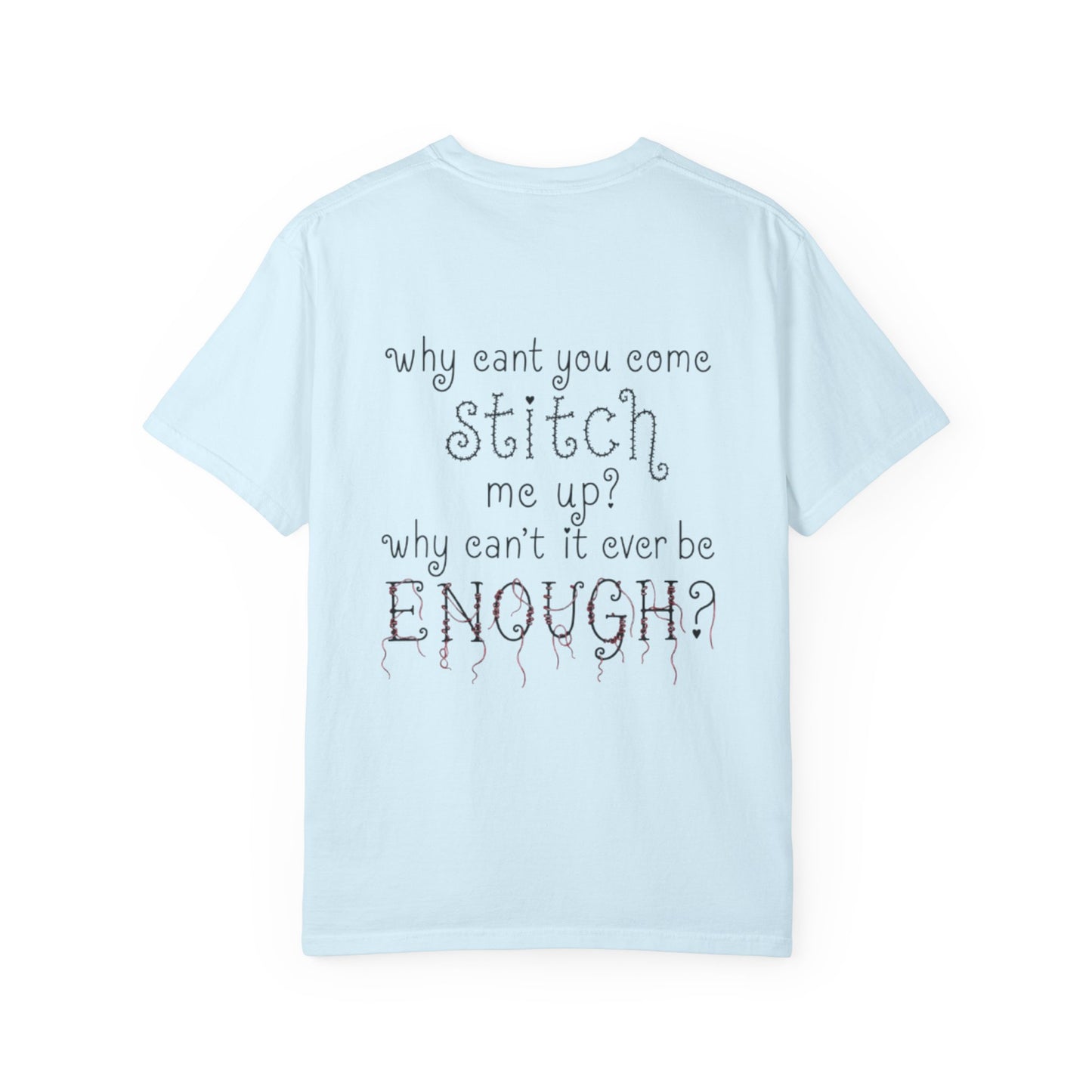 stitch me up tee