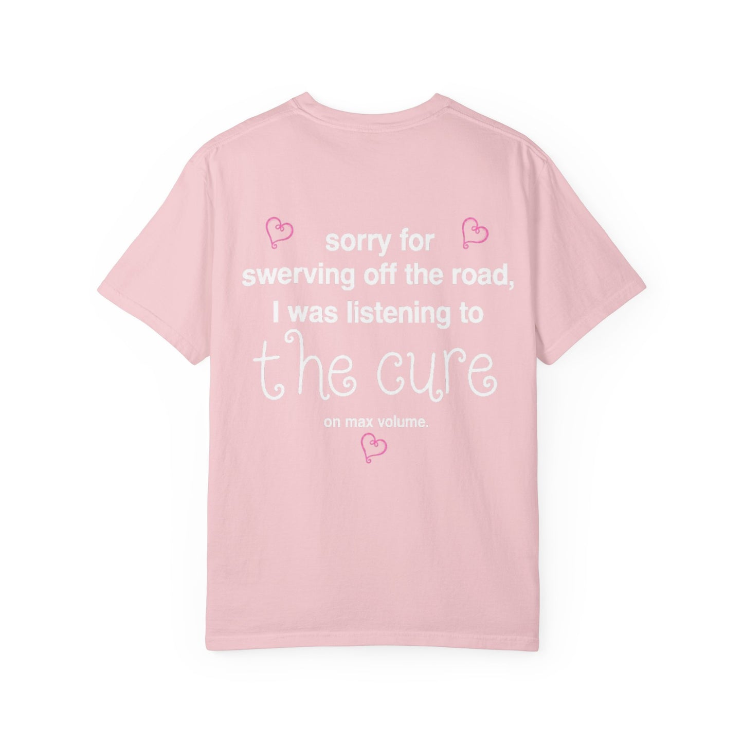swerving off road "the cure" tee