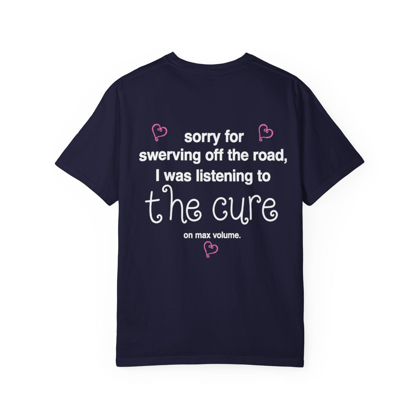 swerving off road "the cure" tee