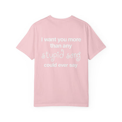 stupid song tee