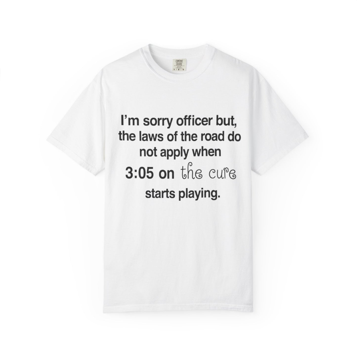the cure road laws tee